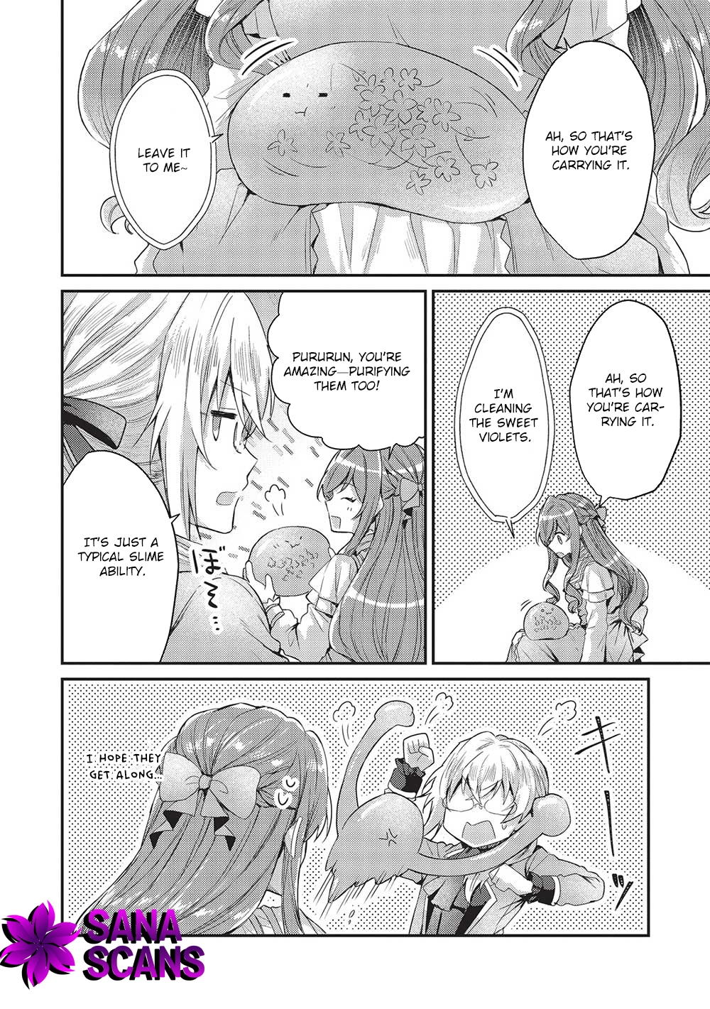 The Slime Duke and the Fallen Noble Lady’s Surprisingly Happy Engagement Chapter 10 - . Page 8